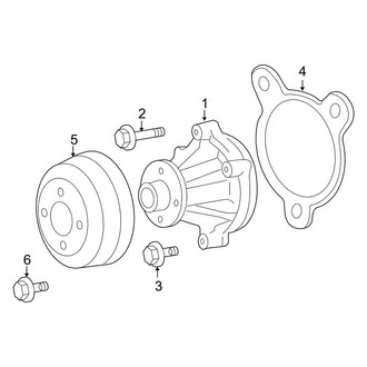 Lincoln OE - Cooling - Water Pump