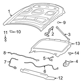Lincoln OE - Hood & Grille - Hood & Components