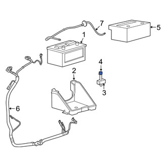 Lincoln OE - Battery Hold Down Bolt