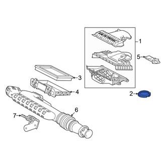 Lincoln OE - Upper Engine Air Duct Clamp