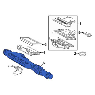 Lincoln OE - Front Engine Air Intake Hose