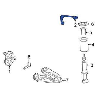 Lincoln OE - Front Left Upper Suspension Control Arm