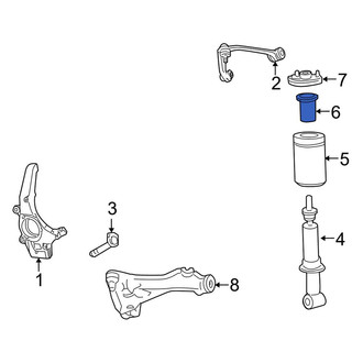 Lincoln OE - Suspension Strut Bellows