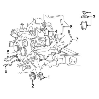 Lincoln OE - Steering Gear & Linkage - Pump & Hoses