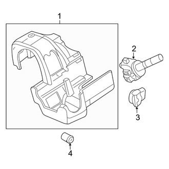 Lincoln OE - Steering Column - Shroud, Switches & Levers