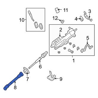 Lincoln OE - Lower Steering Shaft