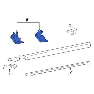 Lincoln OE - Running Board Mounting Bracket