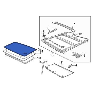 Lincoln OE - Sunroof Seal