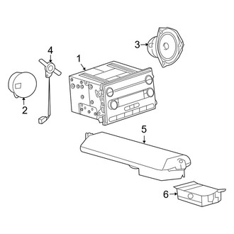 Lincoln OE - Instrument Panel - Sound System