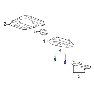Lincoln OE - Side Mirror Signal Light Bulb
