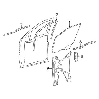 Lincoln OE - Front Door - Glass & Hardware