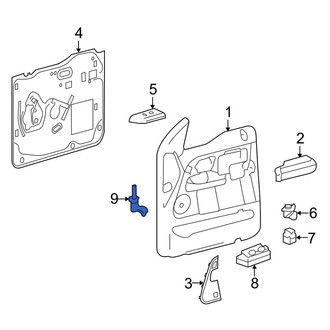 Lincoln OE - Front Left Door Jamb Switch