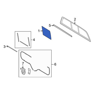 Lincoln OE - Rear Cab Sliding Glass