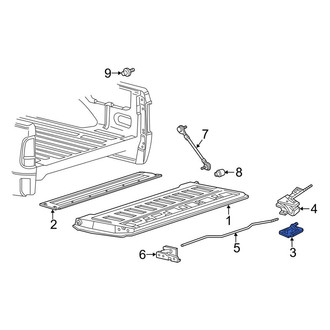 Lincoln OE - Rear Tailgate Handle
