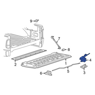 Lincoln OE - Rear Tailgate Latch