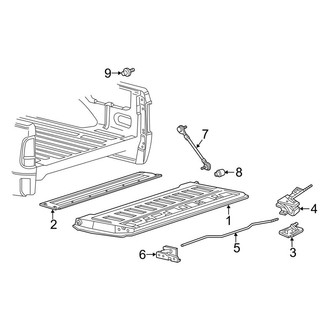 Lincoln OE - Pick Up Box - Tail Gate