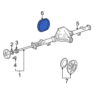 Lincoln OE - Rear Differential Cover