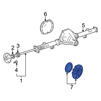 Lincoln OE - Rear Drive Shaft Pinion Yoke