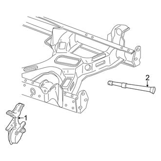 Lincoln OE - Spare Tire Carrier - Carrier & Components