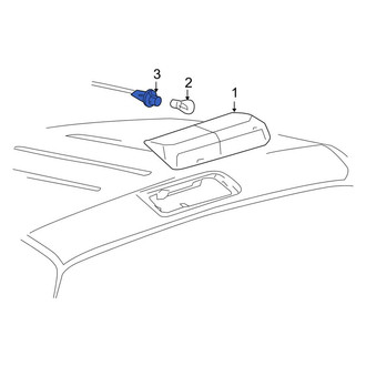Lincoln OE - Rear Center High Mount Stop Light Wiring Harness