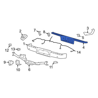 Lincoln OE - Rear Bumper Step Pad