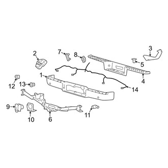 Lincoln OE - Rear Bumper - Bumper & Components
