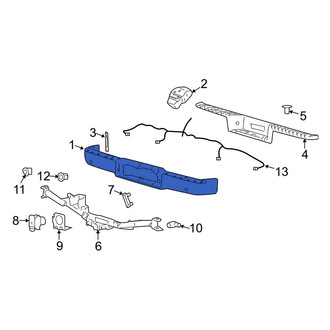 Lincoln OE - Rear Bumper Face Bar