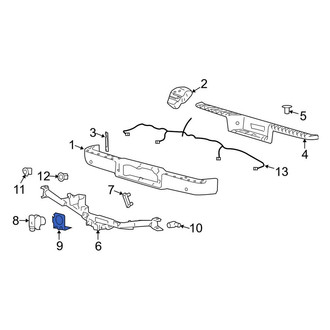 Lincoln OE - Rear Trailer Tow Harness Bracket