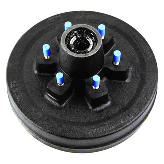 CURT® - 6 on 5.5" Bolt Pattern Brake Hub Assembly for 3500 to 4400 lbs Axles