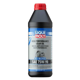 Liqui Moly® - High Performance SAE 75W-90 Full Synthetic API GL-4+ Hypoid Gear Oil