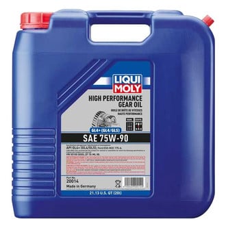 Liqui Moly® - High Performance SAE 75W-90 Full Synthetic API GL-4+ Hypoid Gear Oil