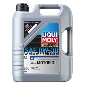 Liqui Moly® - Special Tec™ V SAE 0W-30 Full Synthetic Motor Oil, 1 Liter (1.06 Quarts)