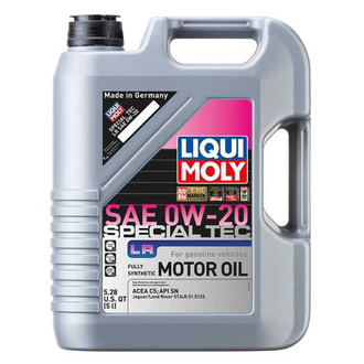 Liqui Moly® - Special Tec LR™ SAE 0W-20 Full Synthetic Motor Oil, 5 Liters (5.28 Quarts)