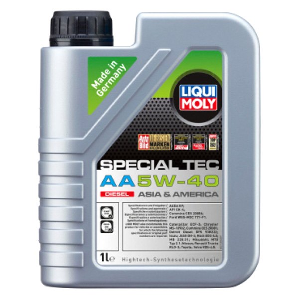 Liqui Moly® - Special Tec AA™ SAE 5W-40 Full Synthetic Motor Oil, 5 Liters (5.28 Quarts)