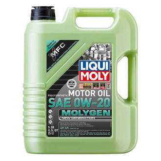 Liqui Moly® - Molygen New Generation SAE 0W-20 Full Synthetic Motor Oil, 5 Liters (5.28 Quarts)