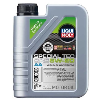 Liqui Moly® - Special Tec™ SAE 5W-20 Full Synthetic Motor Oil, 1 Liter (1.06 Quarts)