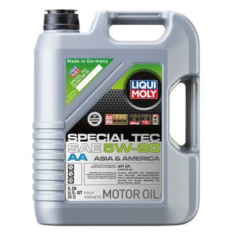 Liqui Moly® - Special Tec™ SAE 5W-20 Full Synthetic Motor Oil, 5 Liters (5.28 Quarts)
