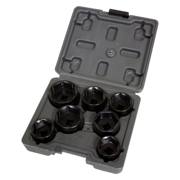 Lisle® - 7-piece Low-Profile Oil Filter Socket Set