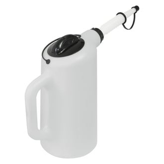 Lisle® - 2 gal Plastic Oil Dispenser with Cap and Lid
