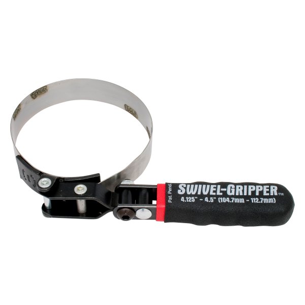Lisle® - Swivel-Gripper™ 4-1/8" to 4-1/2" No-Slip Band Style Oil Filter Wrench