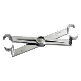 Lisle® - 5/16" x 3/8" Low Profile Scissor Disconnect Tool