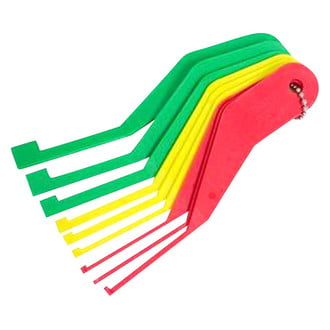 Lisle® - Combination Brake Lining Thickness Gauge Set