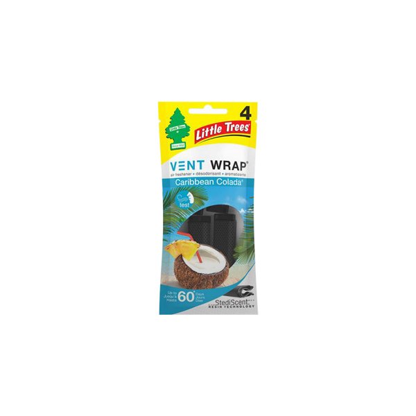 Little Trees® CTK52225-24 - Vent Wrap™ Caribbean Colada Air Freshener