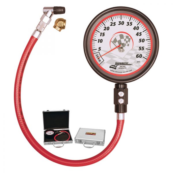 Longacre® - 0 to 60 psi Pro Precision Dial Tire Pressure Gauge