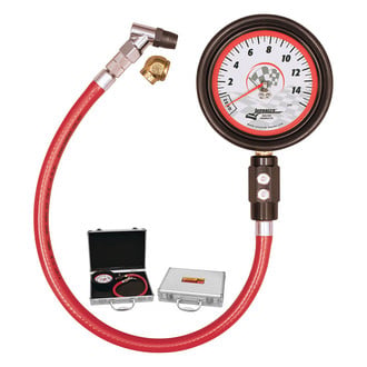 Longacre® - Magnum™ Glow-In-The-Dark Dial Tire Pressure Gauge