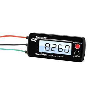 Longacre® - AccuTech™ SMi™ 3-1/2" x 1-1/2" Digital Tachometer, 10000 RPM