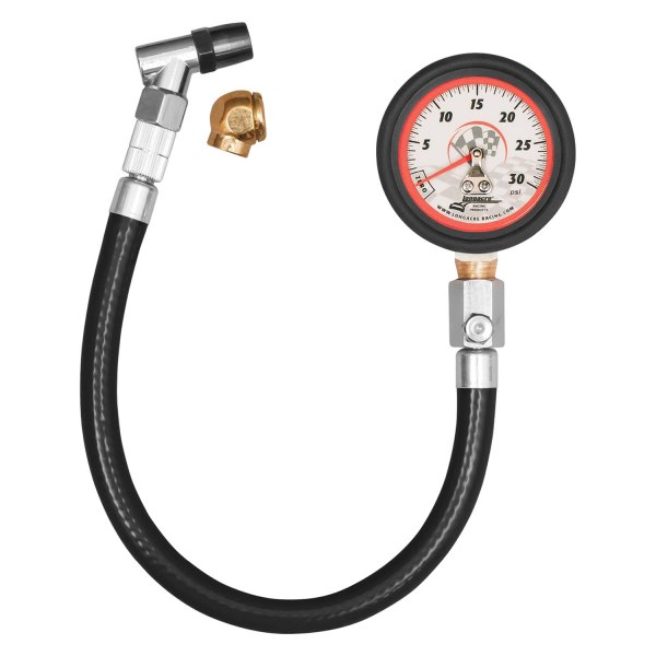 Longacre® - Basic™ 0 to 30 psi Glow-In-The-Dark Dial Tire Pressure Gauge