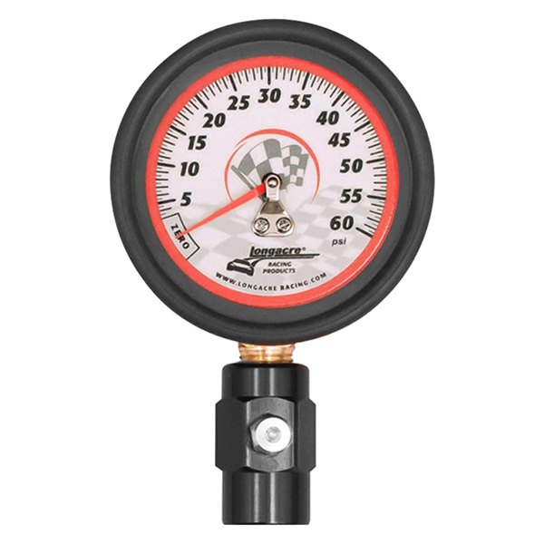 Longacre® - Deluxe™ 0 to 4 bar Dial Tire Pressure Gauge