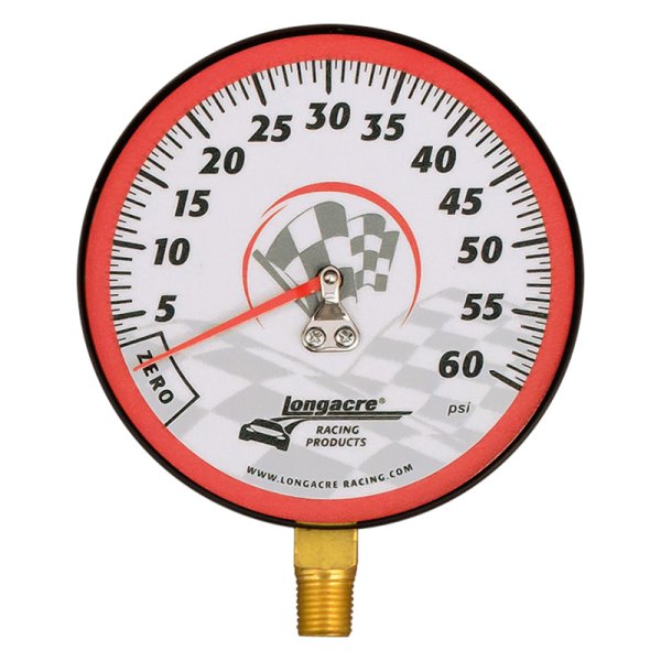 Longacre® - 0 to 60 psi Dial Tire Pressure Gauge Head for Deluxe Tire Pressure Gauge