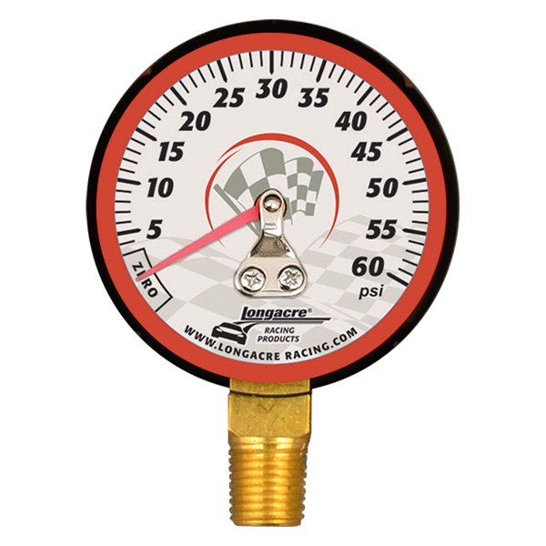 Longacre® - 0 to 60 psi Dial Tire Pressure Gauge Head for Basic Tire Pressure Gauge